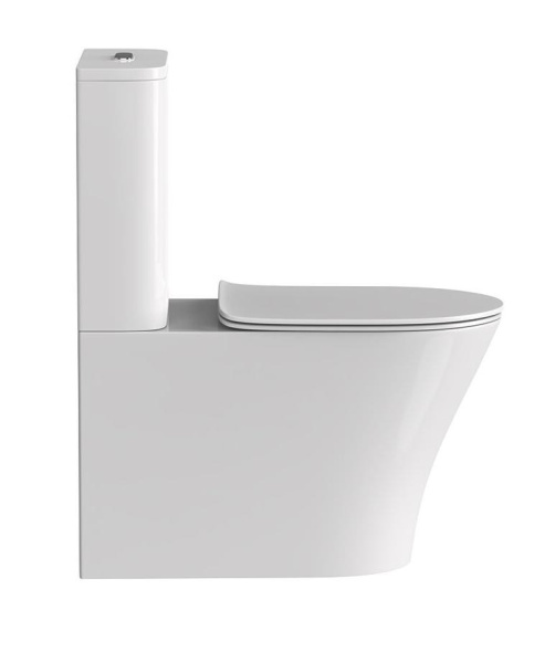 Унитаз напольный Arrow AB2232H безободковый, без бачка, с сиденьем микролифт